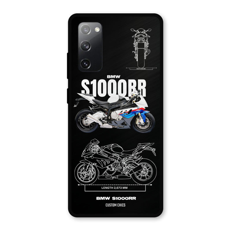 Super Blue Bike Samsung Galaxy S20 FE 5G Mobile Back Cover - Car&Bike PrintShield Case