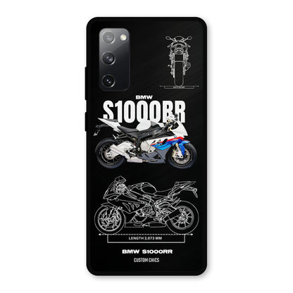 Super Blue Bike Samsung Galaxy S20 FE 5G Mobile Back Cover - Car&Bike PrintShield Case
