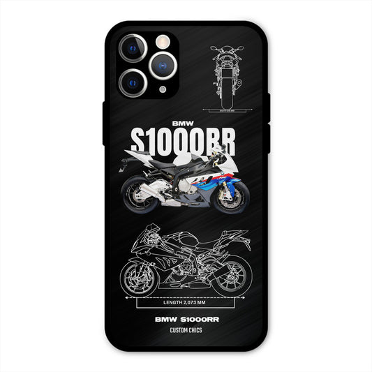 Super Blue Bike iPhone 11 Pro Mobile Back Cover - Car&Bike PrintShield Case