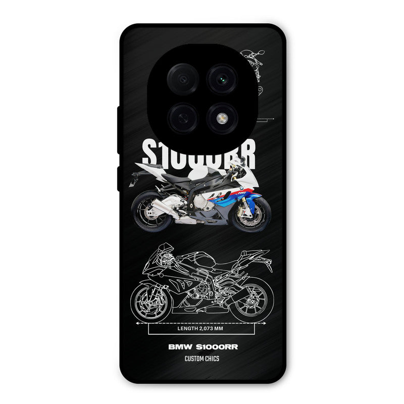 Super Blue Bike Oppo F29 Pro Mobile Back Cover - Car&Bike PrintShield Case
