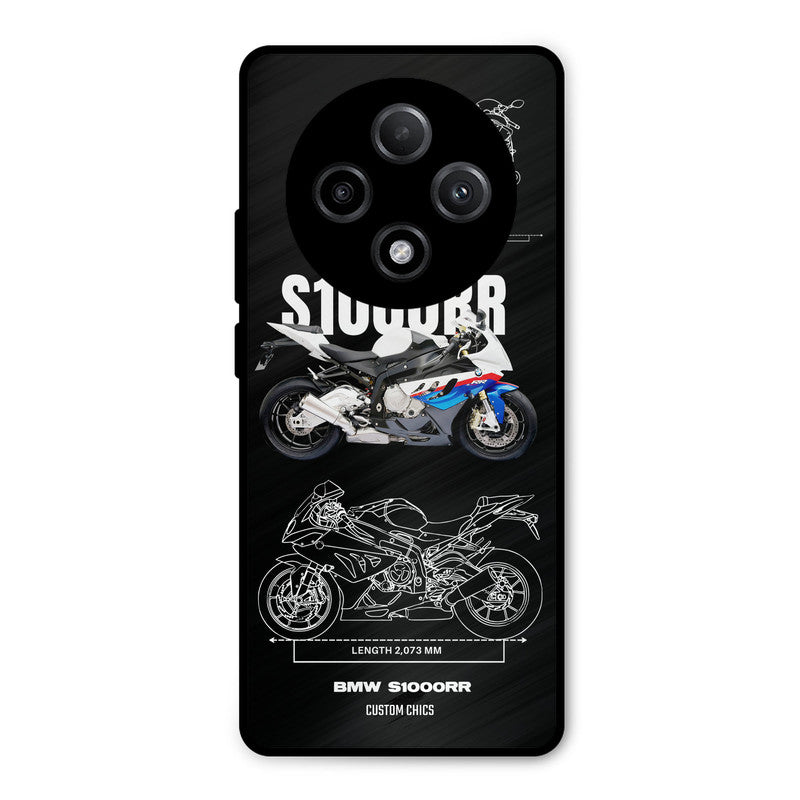 Super Blue Bike Oppo F27 Pro Plus 5G Mobile Back Cover - Car&Bike PrintShield Case