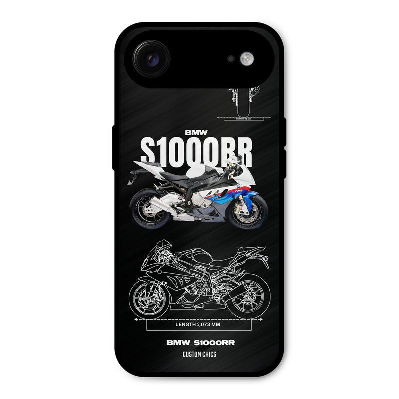 Super Blue Bike iPhone Air Mobile Back Cover - Car&Bike PrintShield Case