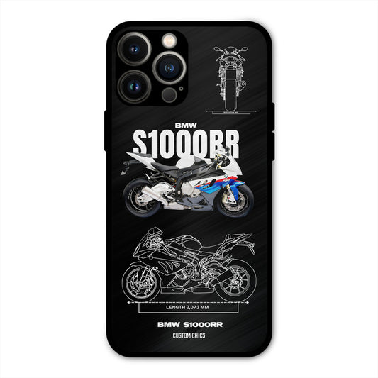Super Blue Bike iPhone 13 Pro Max Mobile Back Cover - Car&Bike PrintShield Case