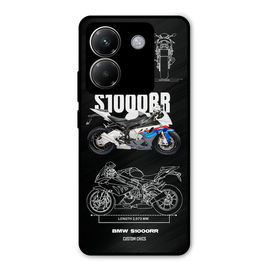 Super Blue Bike Poco M7 Pro Mobile Back Cover - Car&Bike PrintShield Case