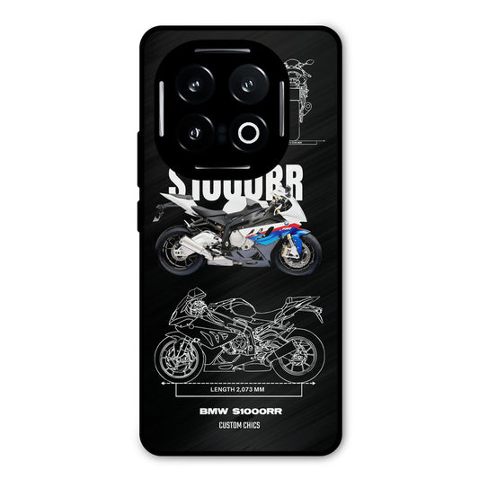 Super Blue Bike iQOO 13 Mobile Back Cover - Car&Bike PrintShield Case