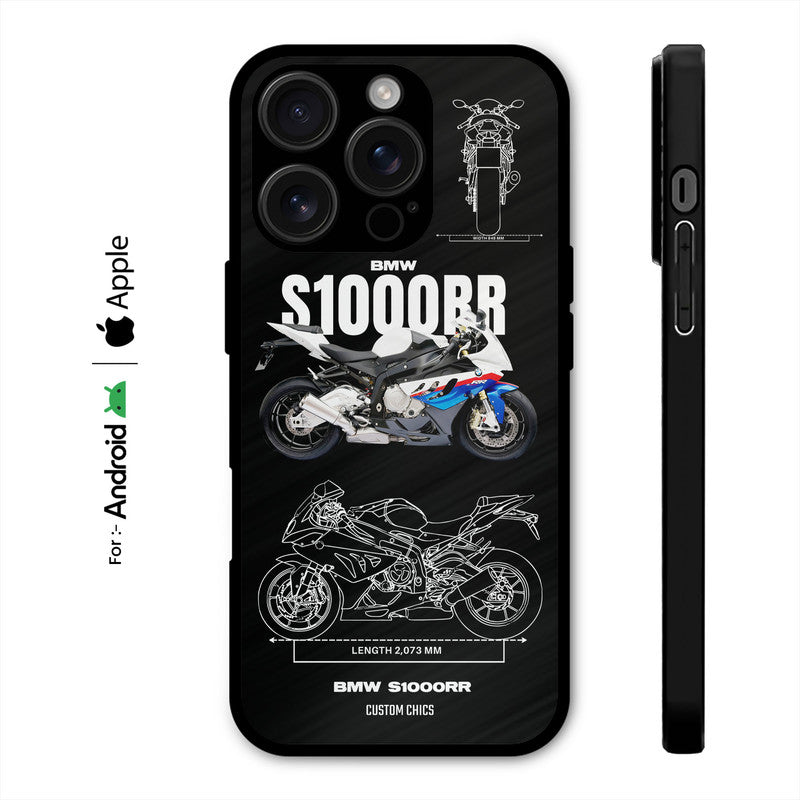 Super Blue Bike Case – Premium PrintShield Mobile Cover