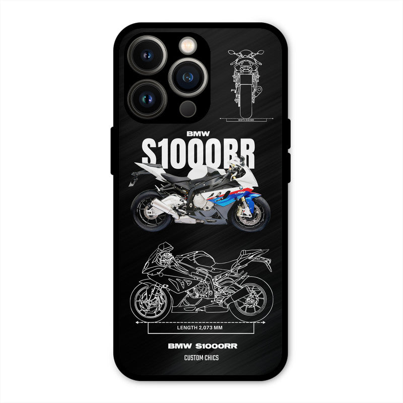 Super Blue Bike iPhone 13 Pro Mobile Back Cover - Car&Bike PrintShield Case