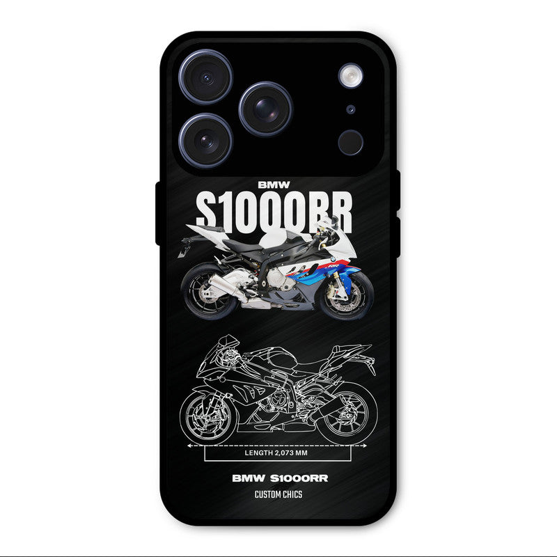 Super Blue Bike iPhone 17 Pro Max Mobile Back Cover - Car&Bike PrintShield Case