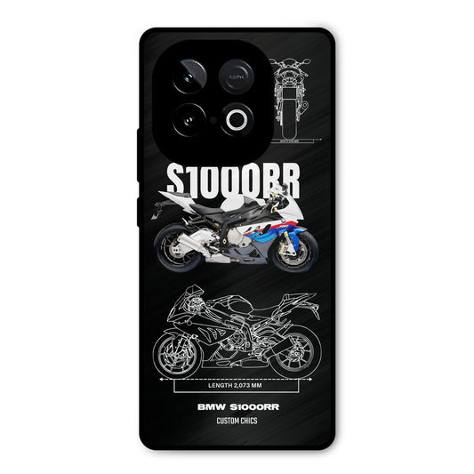 Super Blue Bike iQOO Neo 10 Mobile Back Cover - Car&Bike PrintShield Case