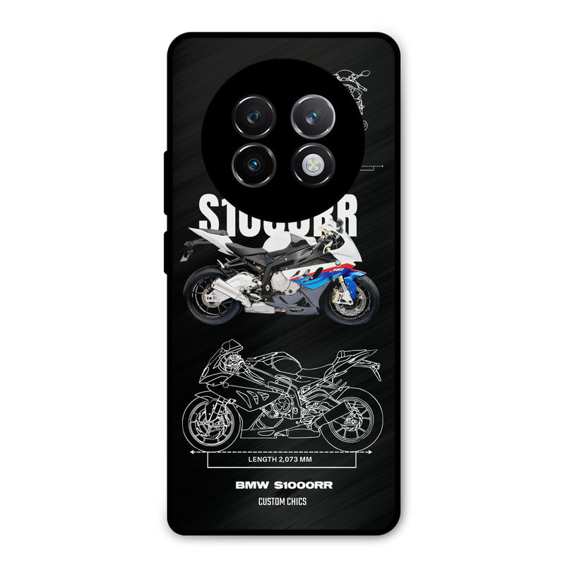 Super Blue Bike Realme 13 Plus Mobile Back Cover - Car&Bike PrintShield Case