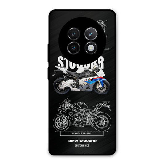 Super Blue Bike Realme 13 Plus Mobile Back Cover - Car&Bike PrintShield Case