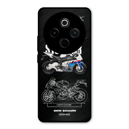 Super Blue Bike iQoo Z10 Mobile Back Cover - Car&Bike PrintShield Case