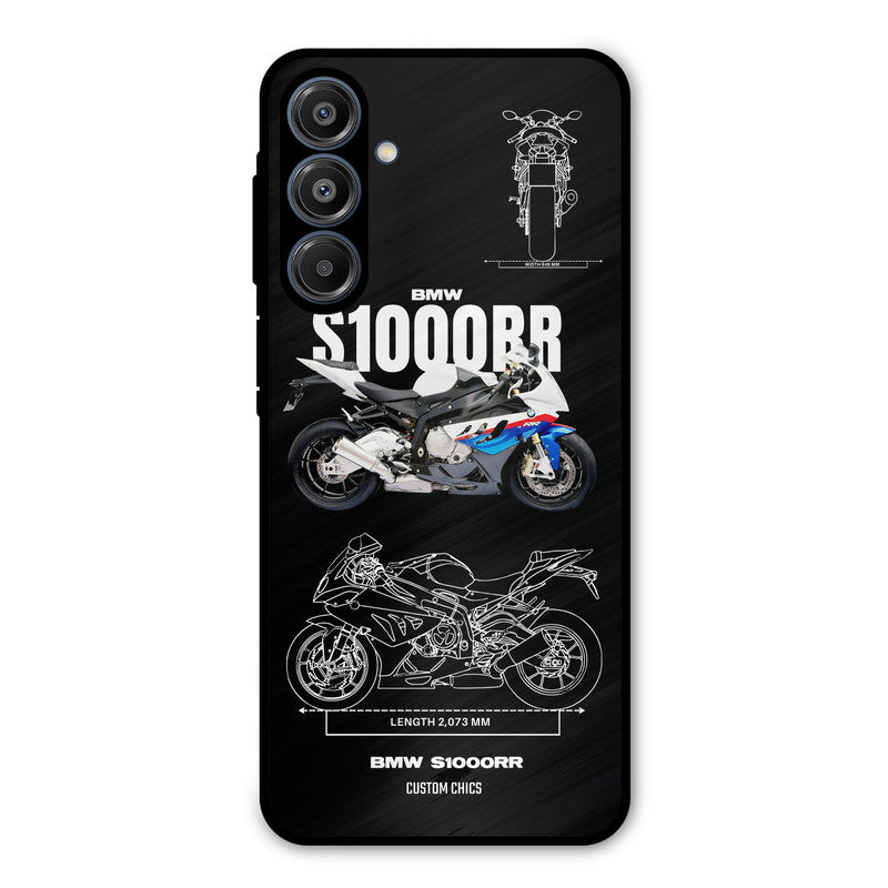 Super Blue Bike Samsung Galaxy A16 5G Mobile Back Cover - Car&Bike PrintShield Case