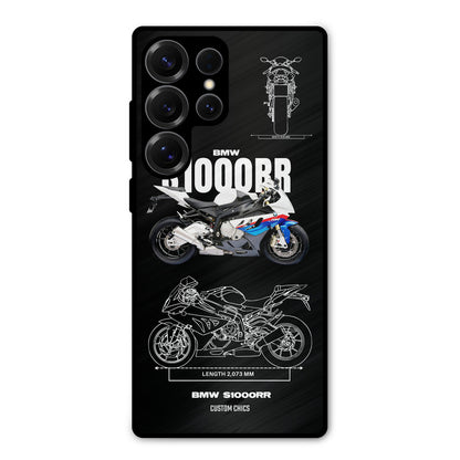 Super Blue Bike Samsung Galaxy S25 Ultra Mobile Back Cover - Car&Bike PrintShield Case