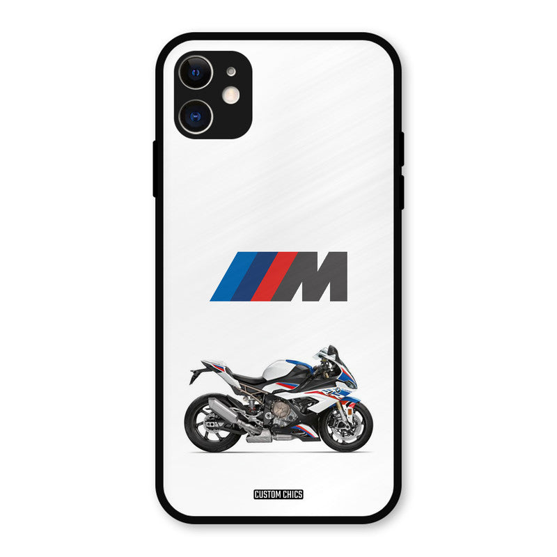 Super Sports Blue Bike iPhone 11 Mobile Back Cover - Car&Bike PrintShield Case