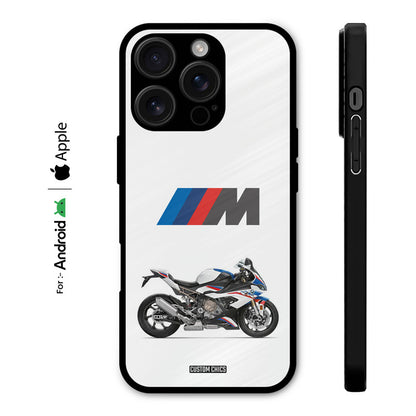 Super Sports Blue Bike Case – Premium PrintShield Mobile Cover