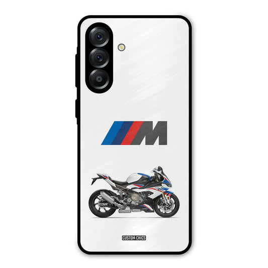 Super Sports Blue Bike Samsung Galaxy A36 Mobile Back Cover - Car&Bike PrintShield Case