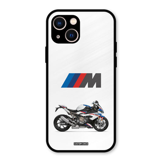 Super Sports Blue Bike iPhone 13 Mobile Back Cover - Car&Bike PrintShield Case