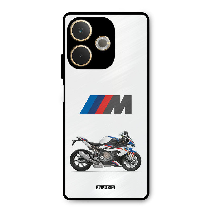 Super Sports Blue Bike Oppo A5 Pro Mobile Back Cover - Car&Bike PrintShield Case