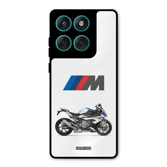 Super Sports Blue Bike Motorola Edge 60 Mobile Back Cover - Car&Bike PrintShield Case