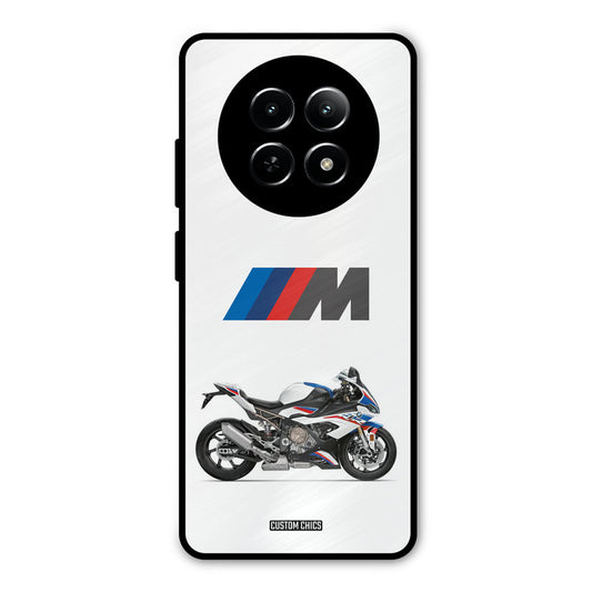 Super Sports Blue Bike Realme Narzo N65 Mobile Back Cover - Car&Bike PrintShield Case