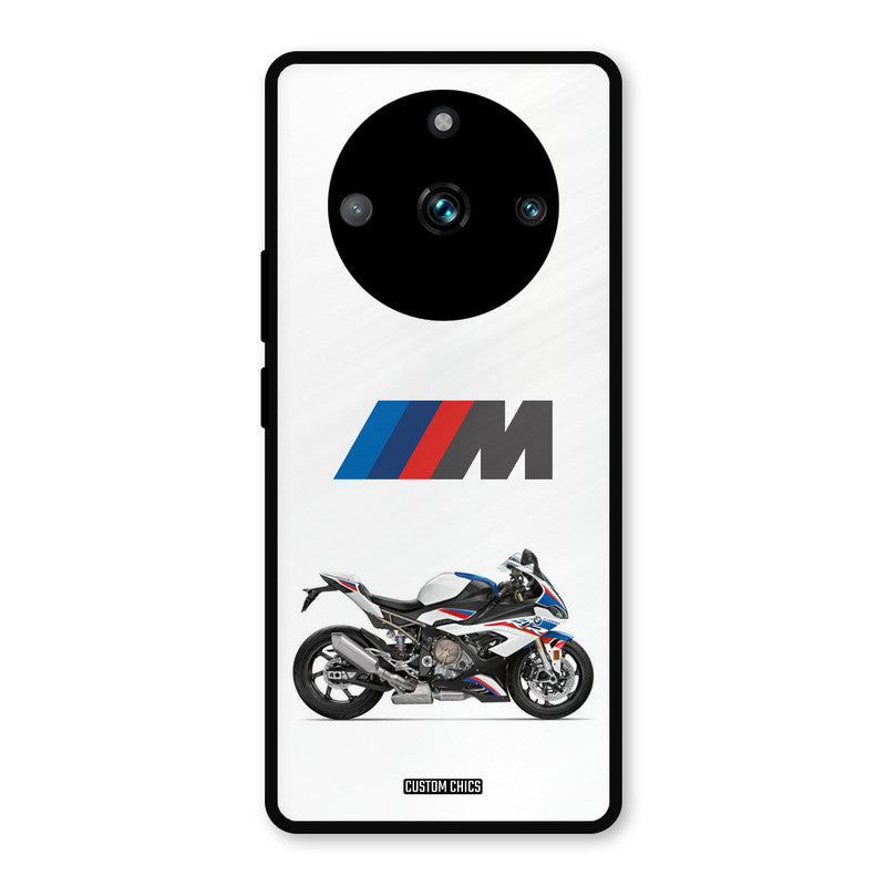 Super Sports Blue Bike Realme 11 Pro Plus Mobile Back Cover - Car&Bike PrintShield Case