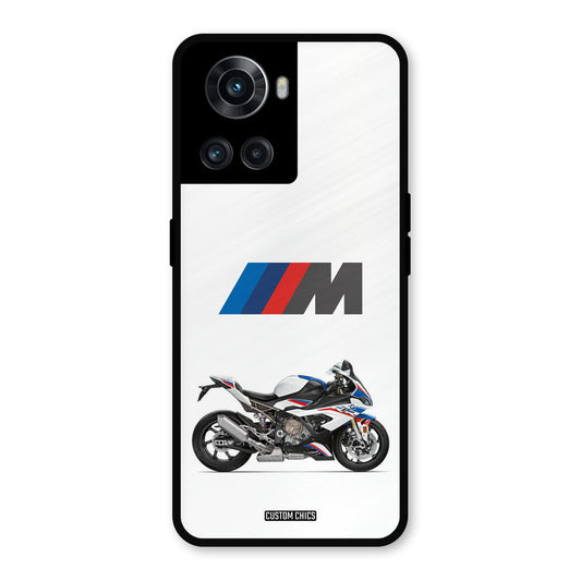 Super Sports Blue Bike OnePlus 10R Mobile Back Cover - Car&Bike PrintShield Case