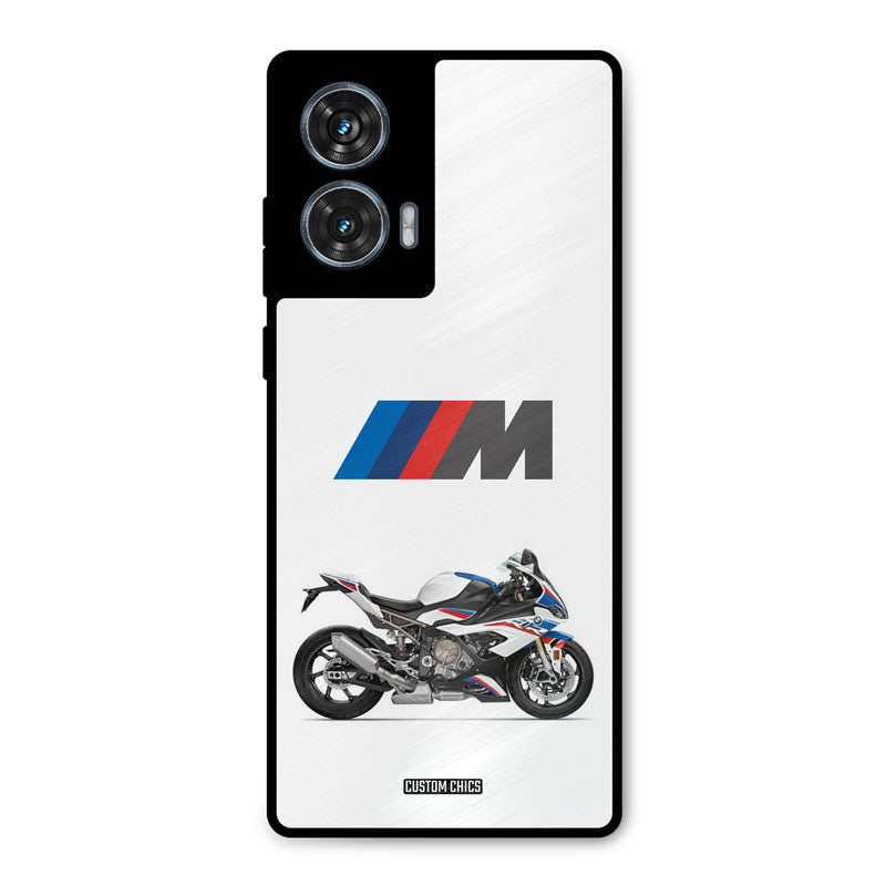 Super Sports Blue Bike Moto G96 Mobile Back Cover - Car&Bike PrintShield Case