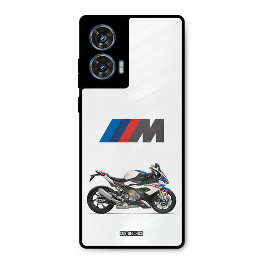 Super Sports Blue Bike Moto G96 Mobile Back Cover - Car&Bike PrintShield Case