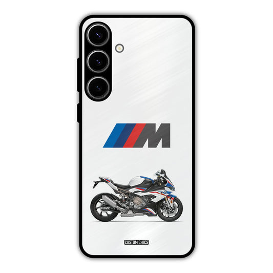 Super Sports Blue Bike Samsung Galaxy S24 Plus Mobile Back Cover - Car&Bike PrintShield Case
