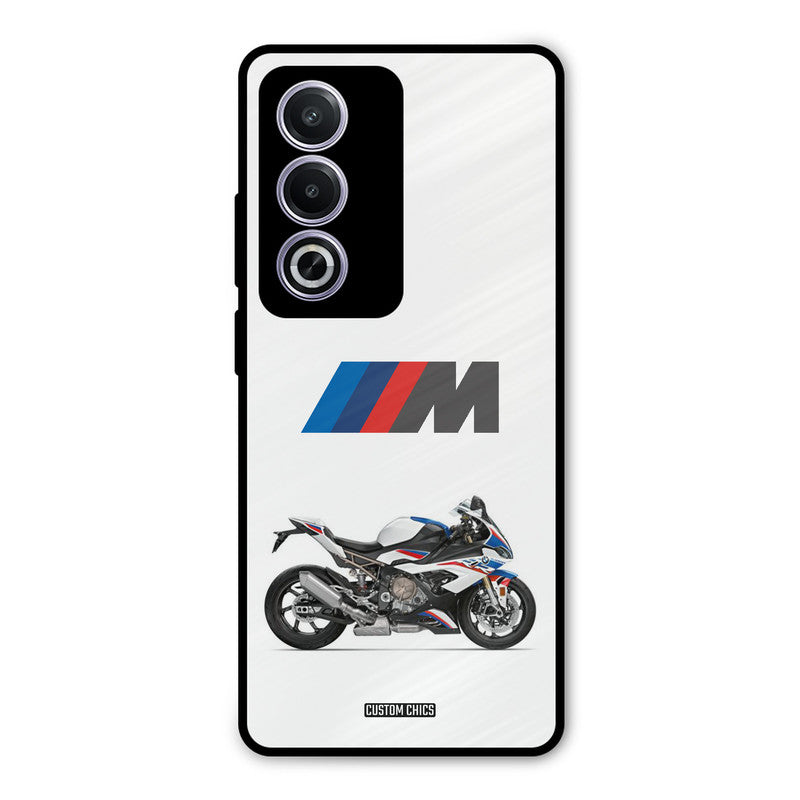 Super Sports Blue Bike Oppo A3 Pro Mobile Back Cover - Car&Bike PrintShield Case