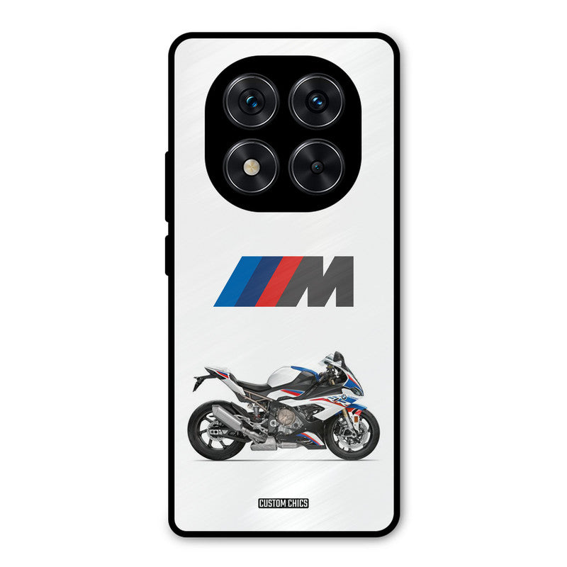Super Sports Blue Bike Redmi Note 14 Pro Mobile Back Cover - Car&Bike PrintShield Case