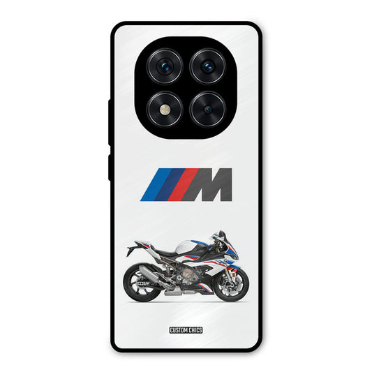 Super Sports Blue Bike Redmi Note 14 Pro Mobile Back Cover - Car&Bike PrintShield Case