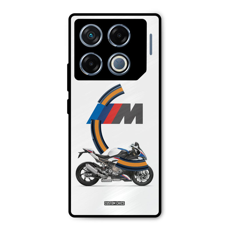 Super Sports Blue Bike Infinix GT 20 Pro Mobile Back Cover - Car&Bike PrintShield Case