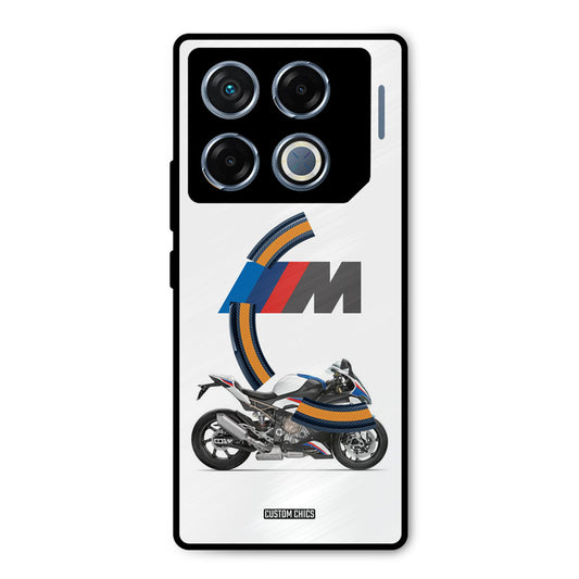 Super Sports Blue Bike Infinix GT 20 Pro Mobile Back Cover - Car&Bike PrintShield Case