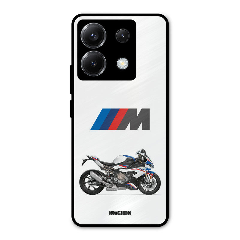 Super Sports Blue Bike Poco X6 Mobile Back Cover - Car&Bike PrintShield Case