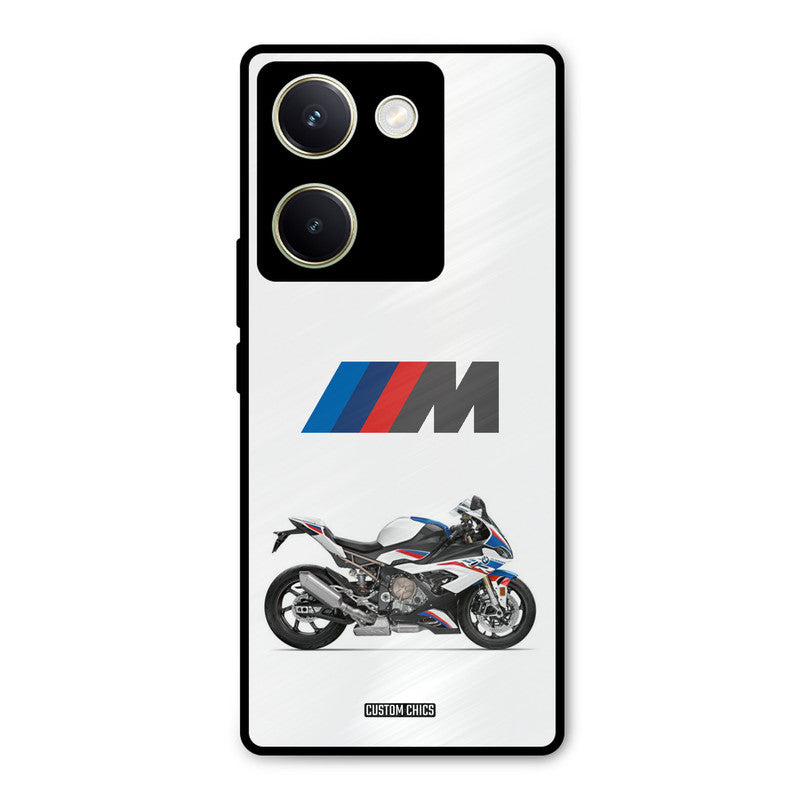 Super Sports Blue Bike Vivo Y200 Pro Mobile Back Cover - Car&Bike PrintShield Case