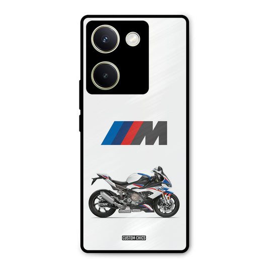Super Sports Blue Bike Vivo Y200 Pro Mobile Back Cover - Car&Bike PrintShield Case