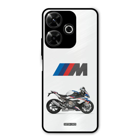 Super Sports Blue Bike Redmi 13 5G Mobile Back Cover - Car&Bike PrintShield Case