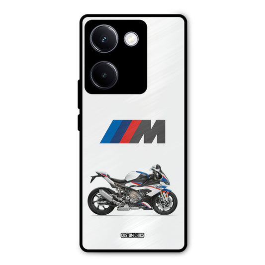 Super Sports Blue Bike Vivo Y300 Plus Mobile Back Cover - Car&Bike PrintShield Case