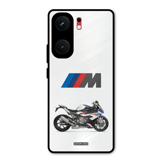 Super Sports Blue Bike iQOO Neo 9 Pro Mobile Back Cover - Car&Bike PrintShield Case