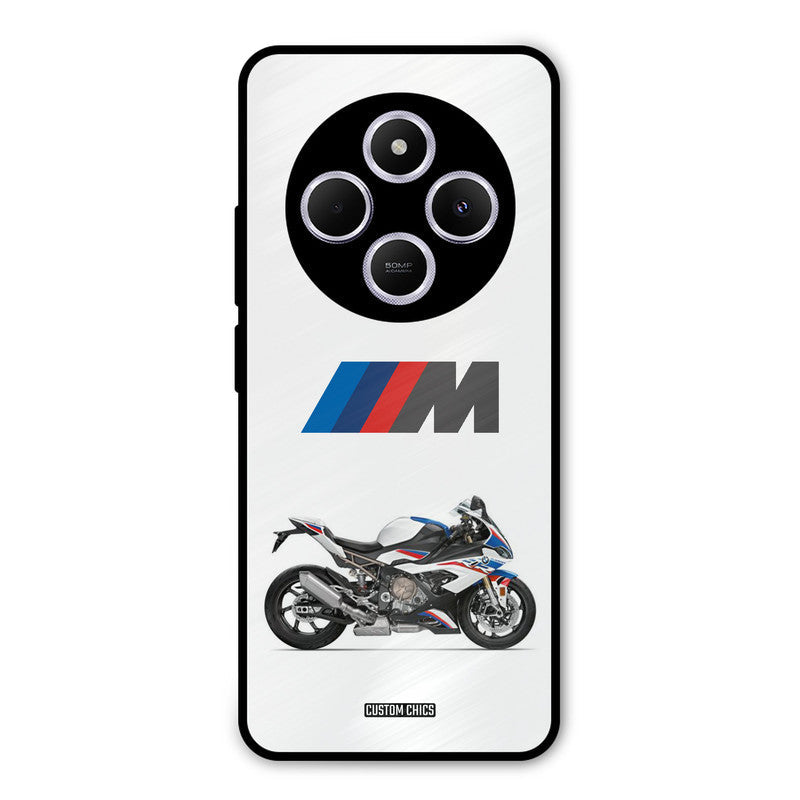 Super Sports Blue Bike Poco M7 Mobile Back Cover - Car&Bike PrintShield Case