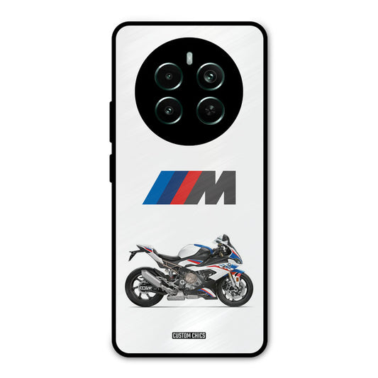 Super Sports Blue Bike Realme 12 Plus Mobile Back Cover - Car&Bike PrintShield Case