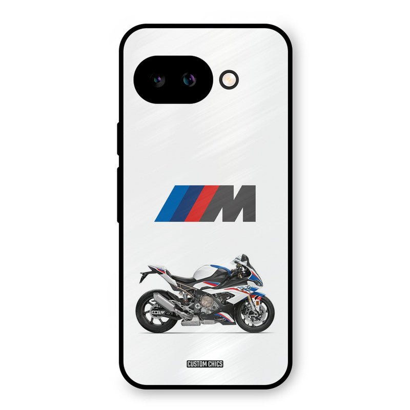 Super Sports Blue Bike Google Pixel 9A Mobile Back Cover - Car&Bike PrintShield Case