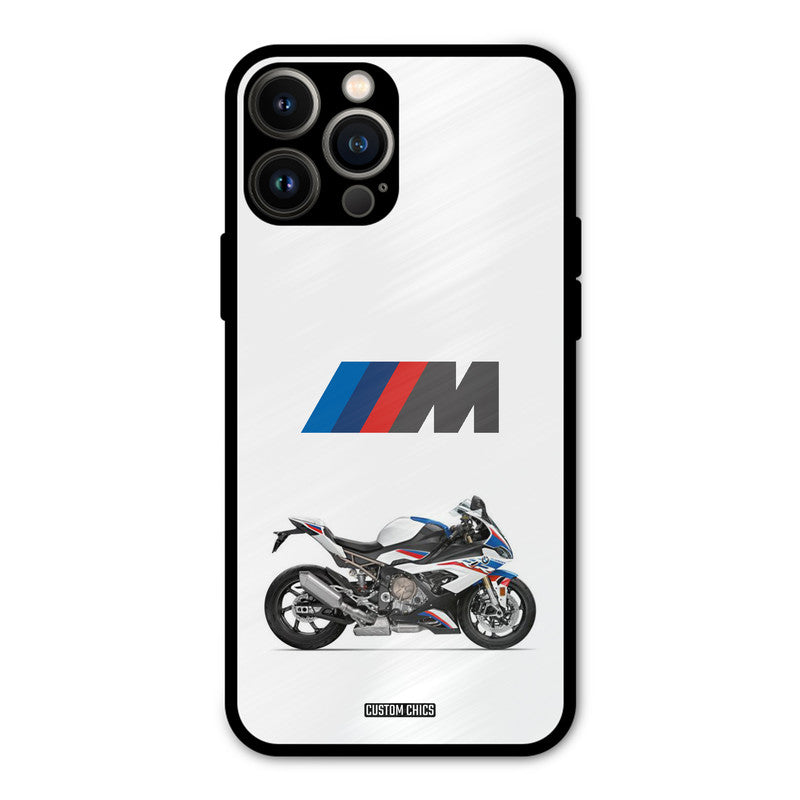 Super Sports Blue Bike iPhone 13 Pro Max Mobile Back Cover - Car&Bike PrintShield Case