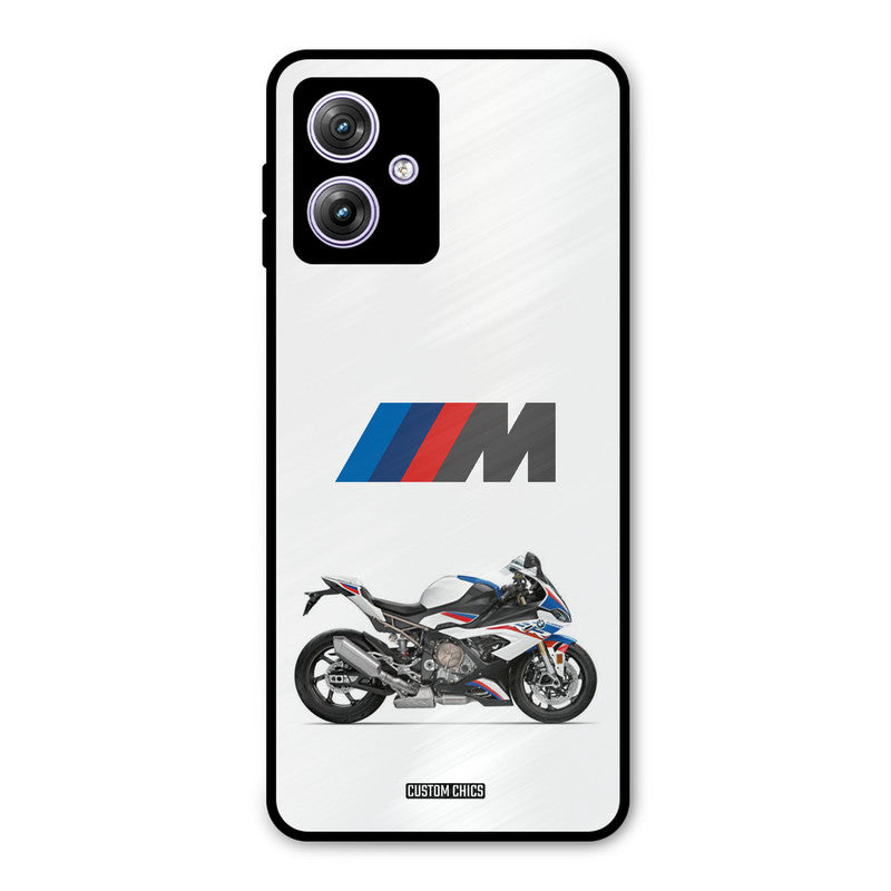 Super Sports Blue Bike Moto G54 Mobile Back Cover - Car&Bike PrintShield Case