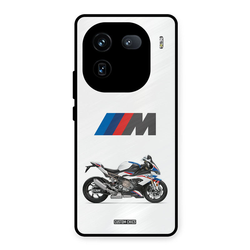 Super Sports Blue Bike iQOO 12 Mobile Back Cover - Car&Bike PrintShield Case