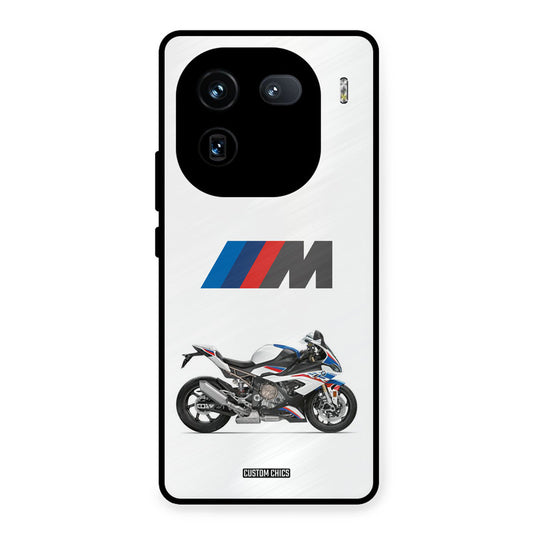 Super Sports Blue Bike iQOO 12 Mobile Back Cover - Car&Bike PrintShield Case