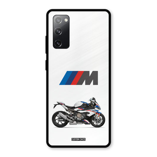 Super Sports Blue Bike Samsung Galaxy S20 FE Mobile Back Cover - Car&Bike PrintShield Case