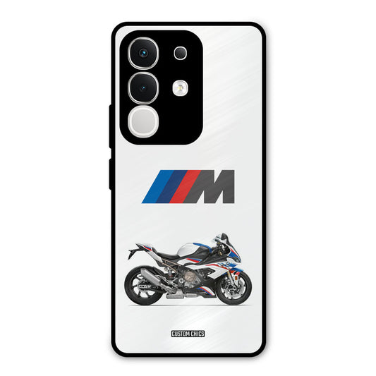 Super Sports Blue Bike Vivo T4x Mobile Back Cover - Car&Bike PrintShield Case